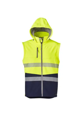 ZJ453 - Unisex 2 in 1 Stretch Softshell Taped Jacket